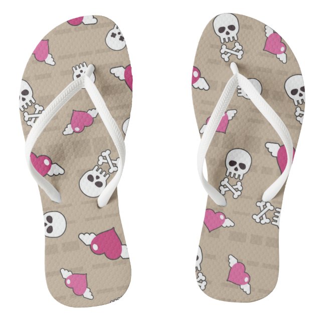 Skulls Jandals (Footbed)