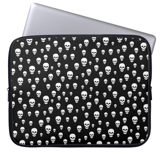 Skulls Laptop Sleeve (Front)