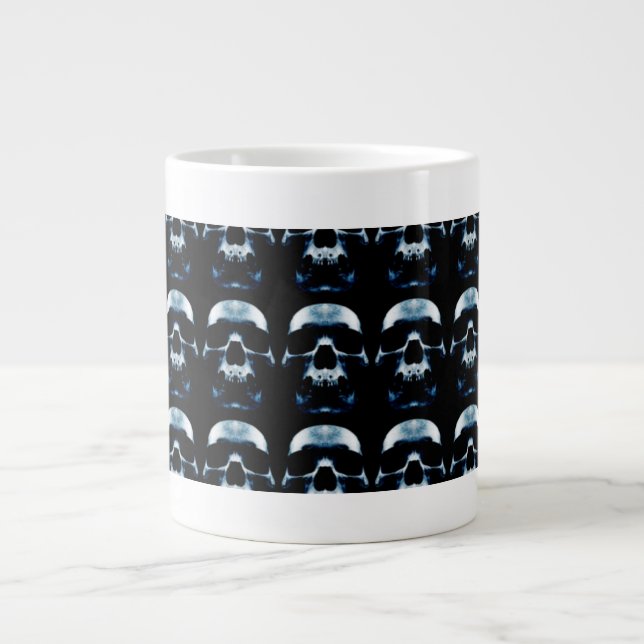 Skulls Large Coffee Mug (Front)