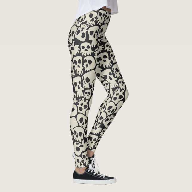 Skulls Leggings (Right)