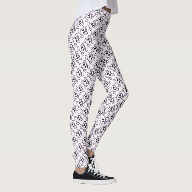 Skulls/Leggins Leggings (Right)