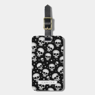 Skulls Luggage Tags