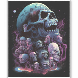 Skulls Monsters Horror Art