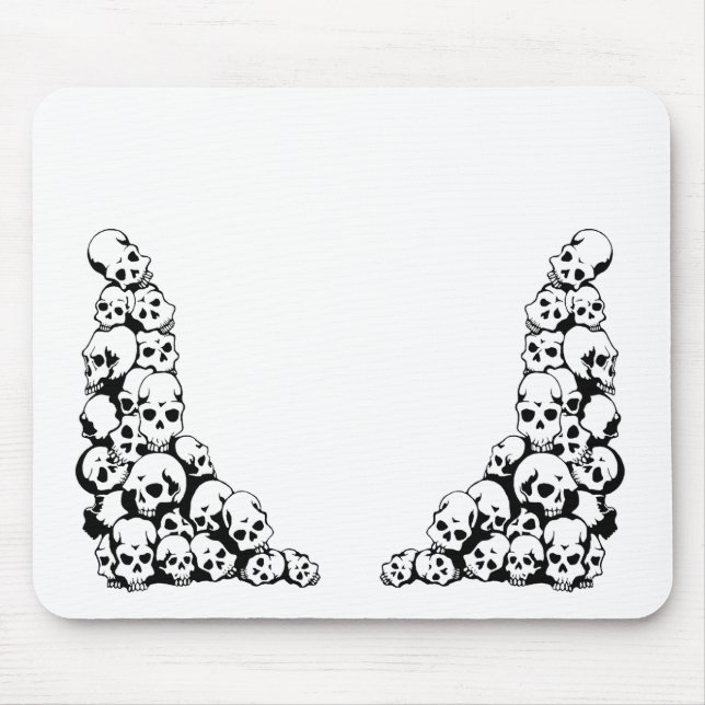skulls mouse pad (Front)