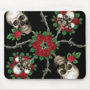 Skulls n Roses Mouse Pad