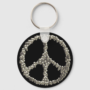 Skulls Of Peace Key Ring