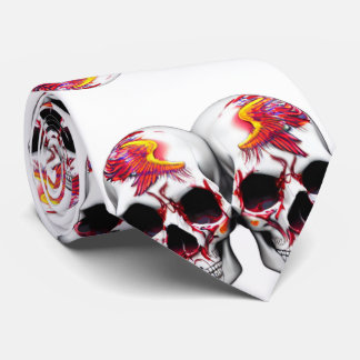 Skulls Pattern Tie