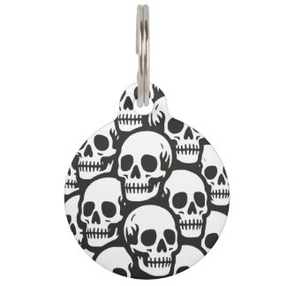 Skulls Pet Tag