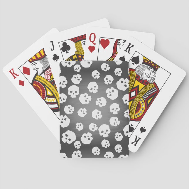 Skulls Playing Cards (Back)