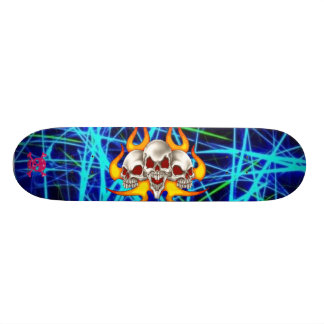 skulls skateboard