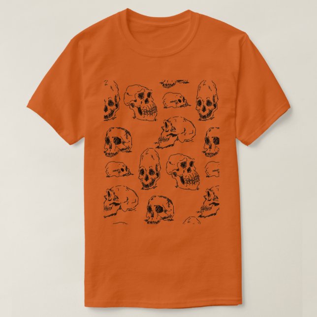 Skulls skulls skulls T-Shirt (Design Front)
