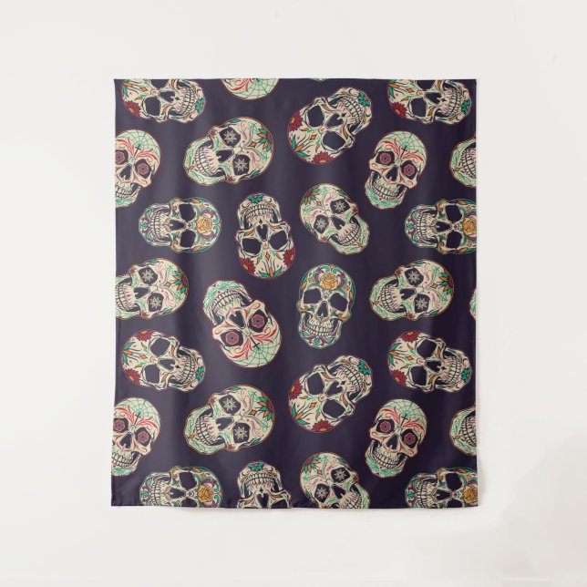 Skulls Tapestry (Front)