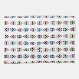 Skulls Tea Towel