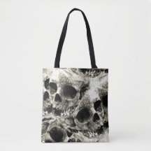 Skulls Tote Bag