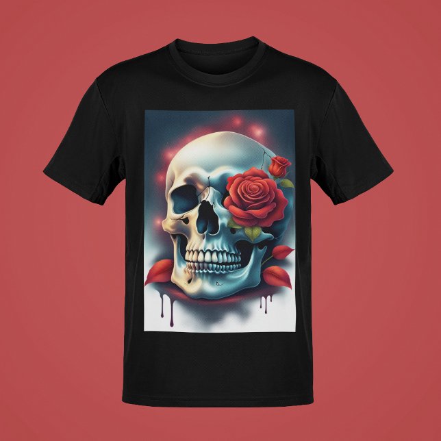 Skulls w/Snakes or Roses Colour Art Collection  T-Shirt (Creator Uploaded)