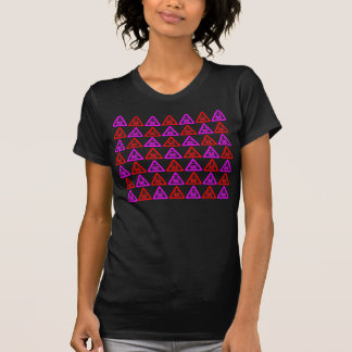 SKULLS WARNING PINK RED T-Shirt