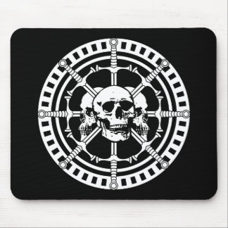 Skulls with Swords Mouse Pad