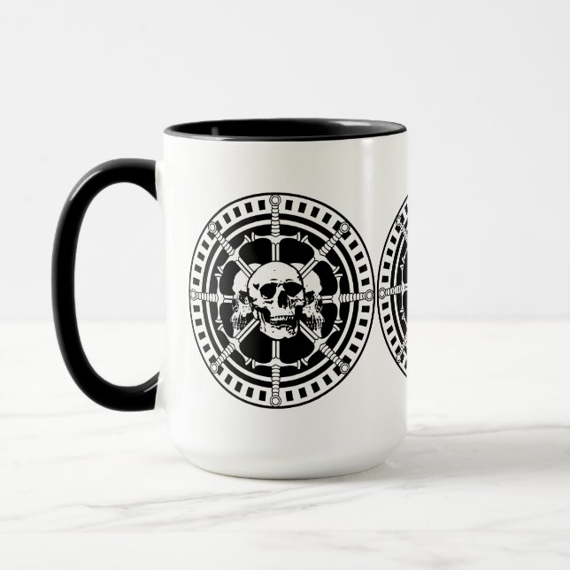 Skulls with Swords Mug (Left)