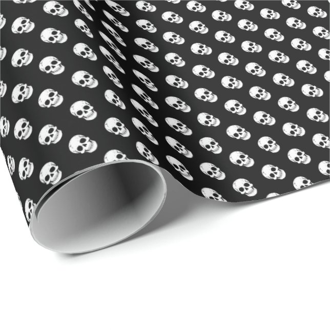 Skulls Wrapping Paper (Roll Corner)