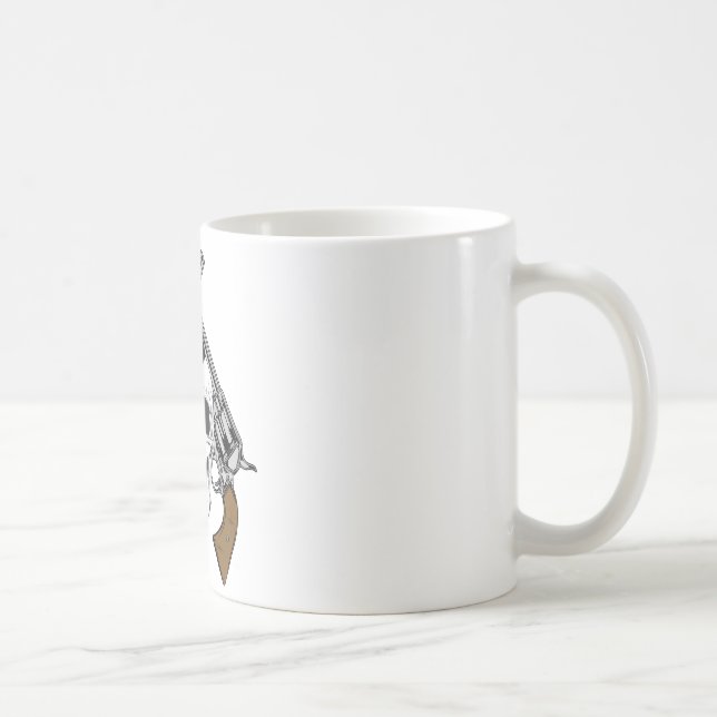 skullSpadeCOLOR Coffee Mug (Right)