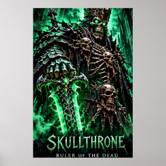 Skullthrone Ruler of the Dead Poster