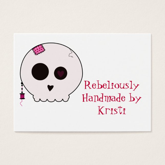 Skully Crafter Hang Tag (Front)