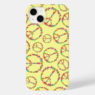 Skully Flower Power Peace Sign Case-Mate iPhone 14 Plus Case