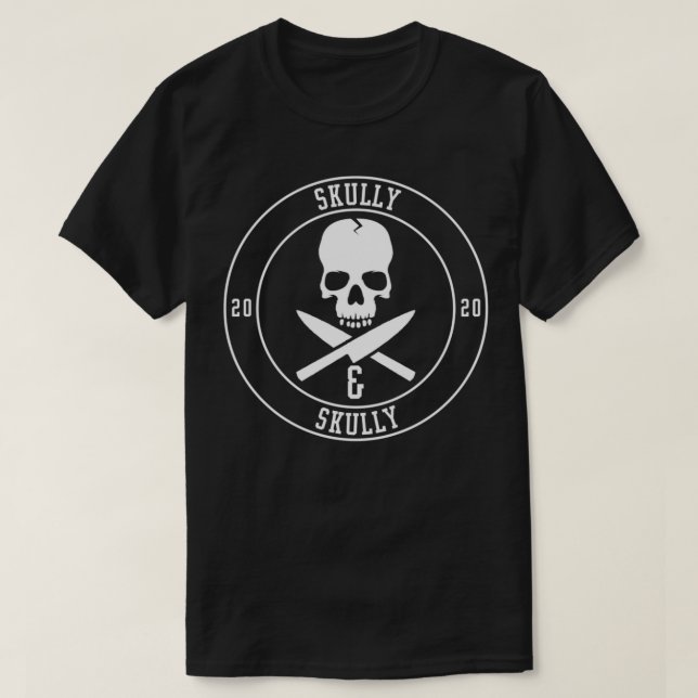 Skully & Skully  Skull Logo Pullover  (Design Front)