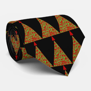 Skully Xmas Tree Tie