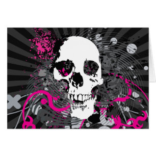 skullz. straight twisted arrows.