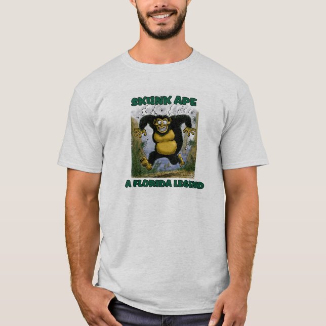Skunk Ape Gone Wild! T-Shirt (Front)