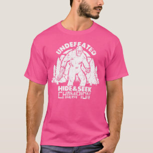 Skunk Ape Undefeated Hide Seek Champion Cryptid T-Shirt
