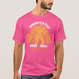 Skunk Ape Undefeated Hide Seek Champion Cryptid T-Shirt