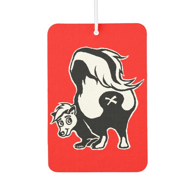 Skunk Car Air Freshener (Front)