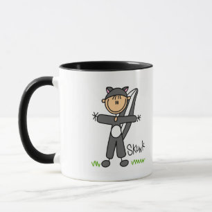 Skunk Dress Up T-shirts and Gifts Mug