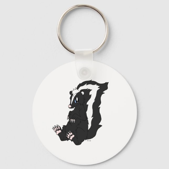 Skunk Keychain (Front)