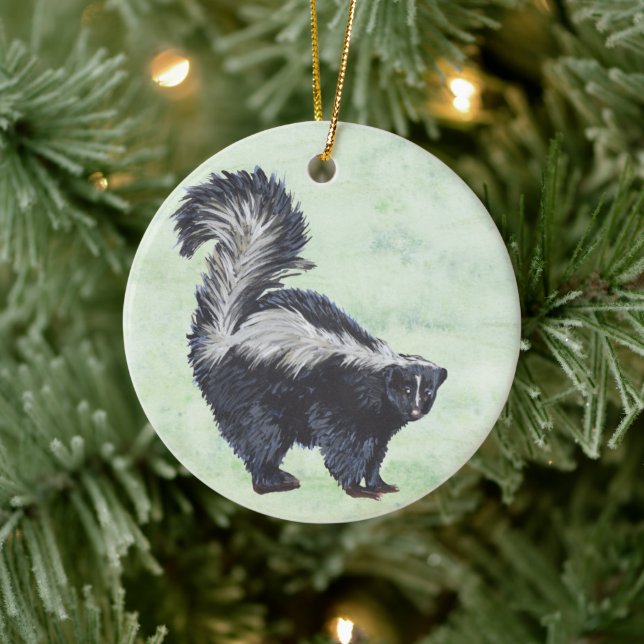 Skunk Ornament (Tree)