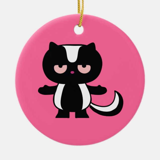 Skunk Ornament (Front)