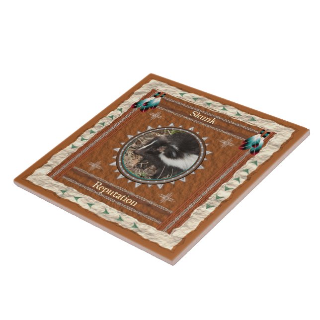Skunk Reputation Energy Tile (Side)