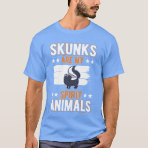 Skunk Spirit Animal funny T-Shirt