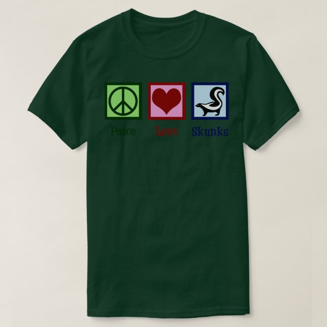 Skunks T-Shirt (Design Front)