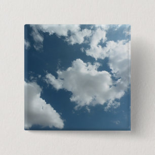 Sky 15 Cm Square Badge