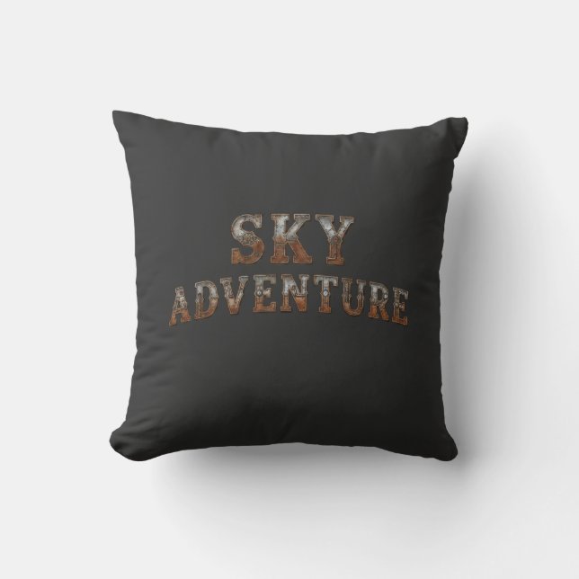 sky adventure  cushion (Front)