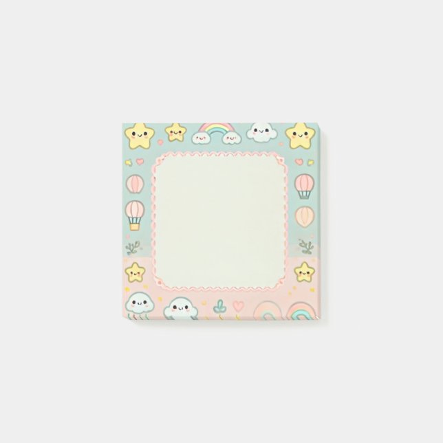 Sky Adventure Post-it Notes (Front)