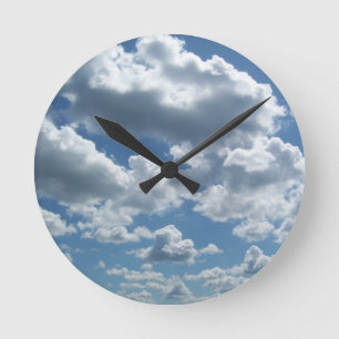 Sky and Clouds Acrylic Wall Clock
