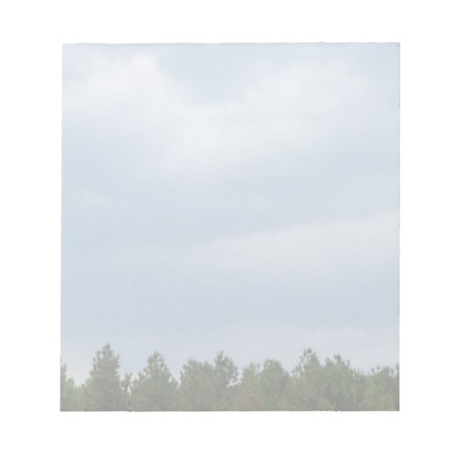 Sky and Clouds Notepad (Front)