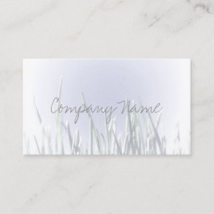 "SKY AND GRASS" ZEN STYLE BUSINESS CARD