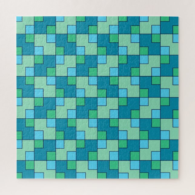 Sky and Moss Jigsaw Puzzle (Vertical)