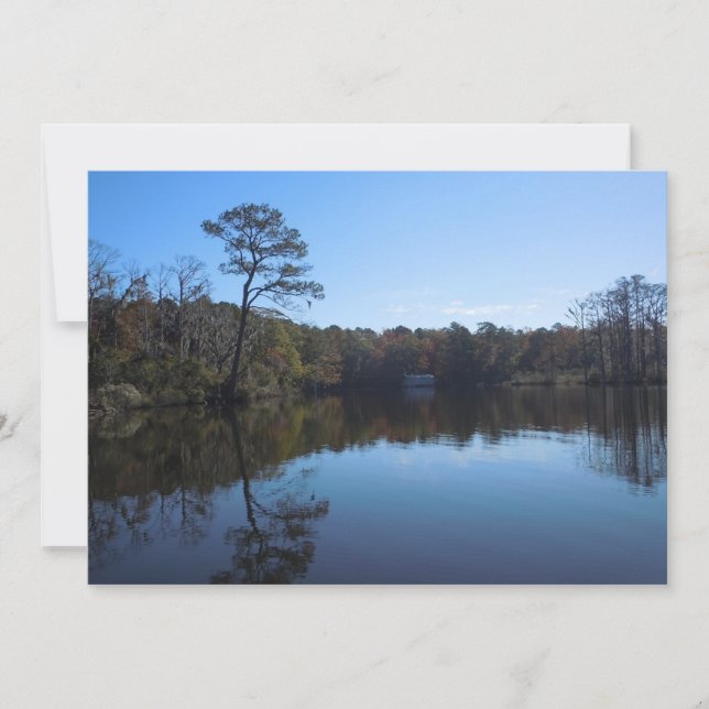 Sky and Water Reflections - Beaufort County NC (Front)