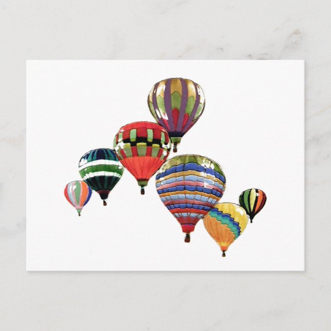 Sky Balloons ~ Postcard Modern (Front)